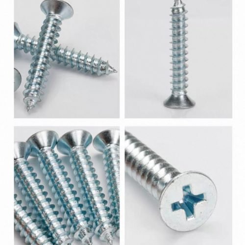 Carbon Steel Cross Countersunk Self Tapping Screws
