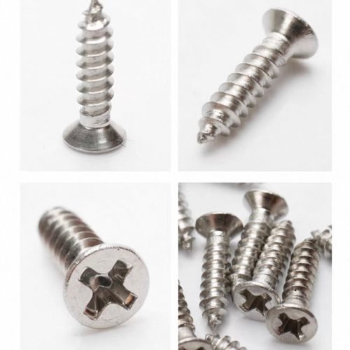 Carbon Steel Cross Countersunk Self Tapping Screws