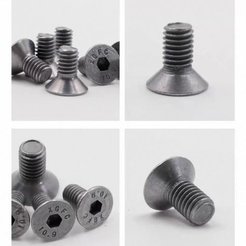 Carbon steel hexagonal countersunk head bolt