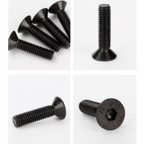 Carbon steel hexagonal countersunk head bolt
