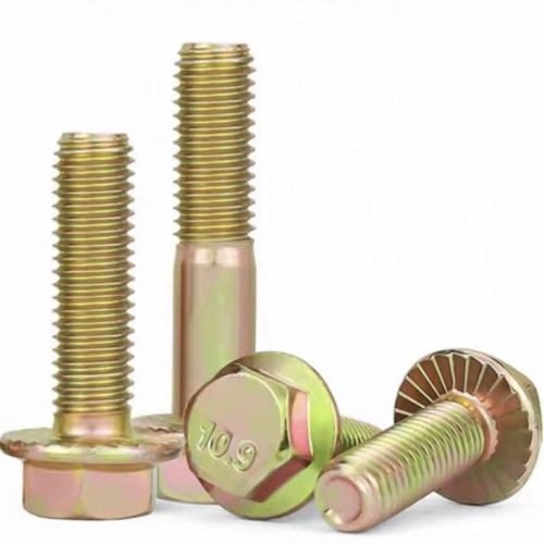 Carbon steel flange bolt(Serrated/Plain)