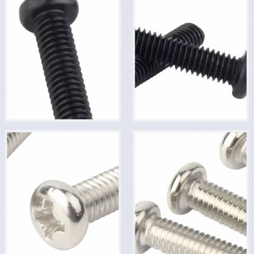 Carbon steel pan head machine screw(Phillips/Slotted/Torx/Hex Socket)
