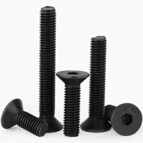 Carbon steel countersunk machine screw(Phillips/Slotted/Torx/Hex Socket)