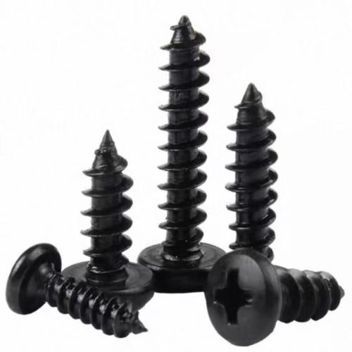 Carbon steel pan head self-tapping screw