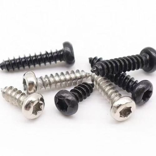 Carbon steel pan head self-tapping screw