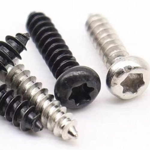 Carbon steel pan head self-tapping screw