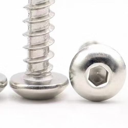 Carbon steel pan head self-tapping screw