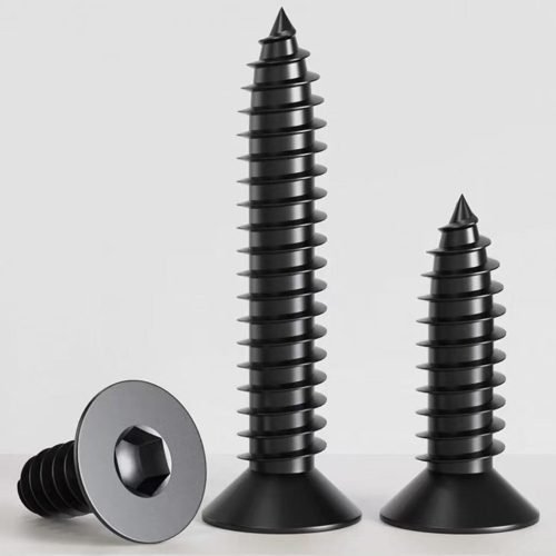 Carbon steel countersunk self-tapping screw(Phillips/Slotted/Torx/Hex Socket)