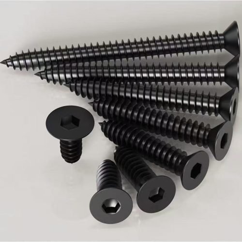 Carbon steel countersunk self-tapping screw(Phillips/Slotted/Torx/Hex Socket)