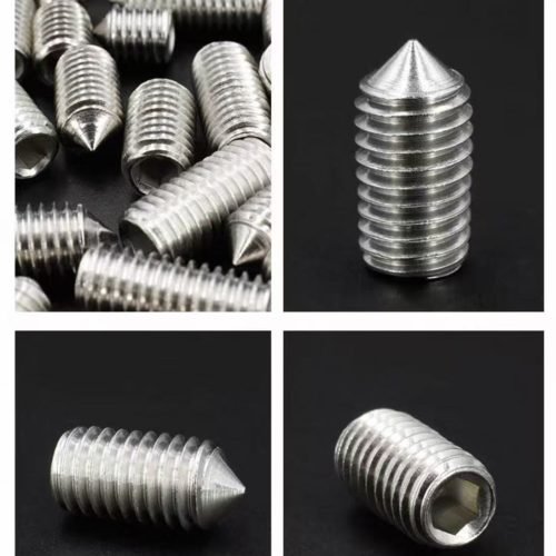 304/316 stainless steel internal hex socket set screw
